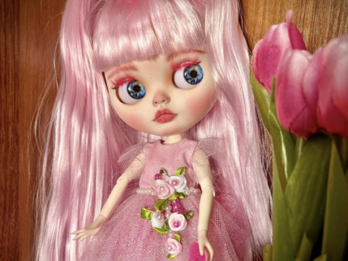 Spring – Custom Blythe doll – included free standard shipping